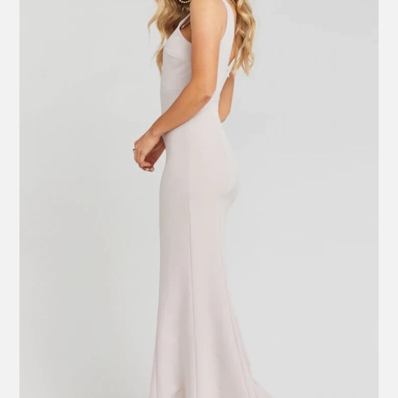 NWT Show Me Your MuMu Morgan Gown‎ Show Me The Ring Stretch Crepe - Picture 4 of 7